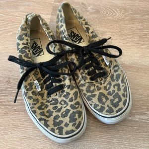 Cheetah Print Vans